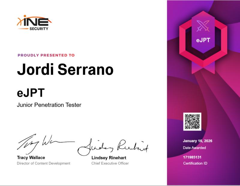 eJPT certification